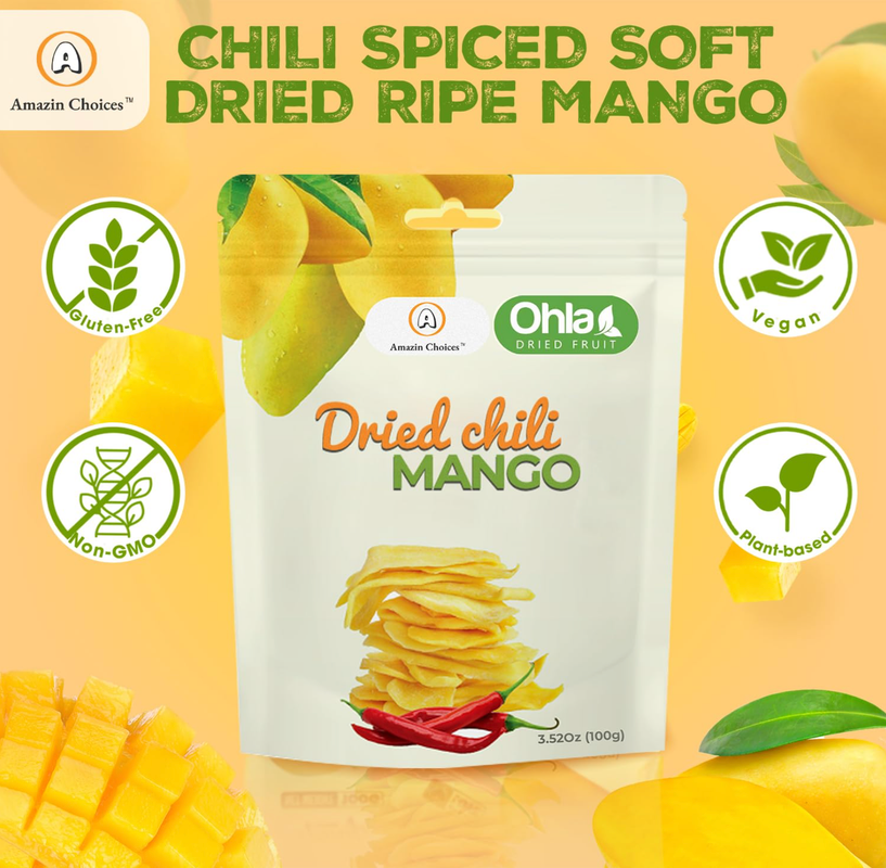Dried chili mango 100g