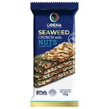 Seaweed Crunch with Nuts - Classic 114g (4 box)