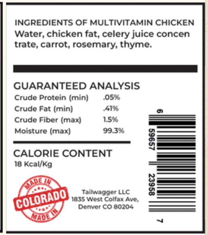 Tailprime Multivitamin Chicken flavor