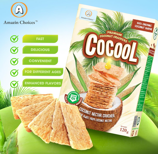 Premium coconut cracker 120g
