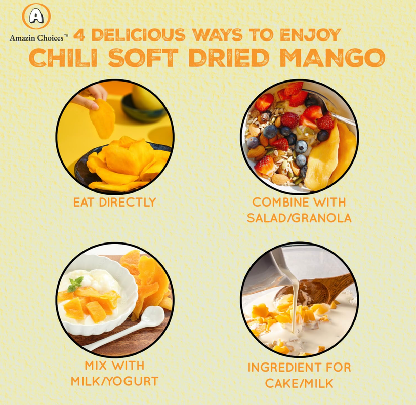 Dried chili mango 500g