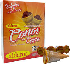 Cono con Cajeta (4 boxes of 12pc of 35g each)