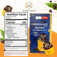 Chocolate dip mango 200g (4 bags)