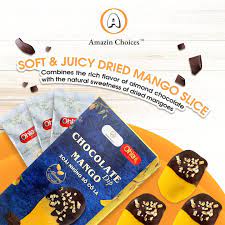 Chocolate dip mango 200g (4 bags)