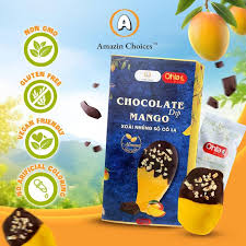 Chocolate dip mango 200g (4 bags)