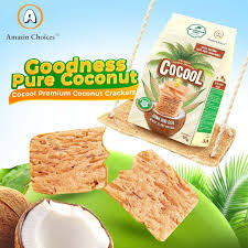 Premium Coconut Nectar Cracker 120g  (4 boxes)