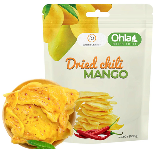 Dried chili mango 100g (80 bags)