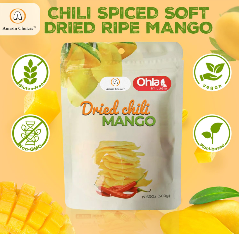 Dried chili mango 500g