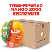 Dried Tree-ripened mango 200g  (50 bags)