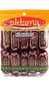 Glorias milk candy with chopped Pecans (Box of 3 bags of 10pc of 30g each)