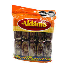 Glorias milk candy with chopped Pecans (Box of 3 bags of 10pc of 30g each)