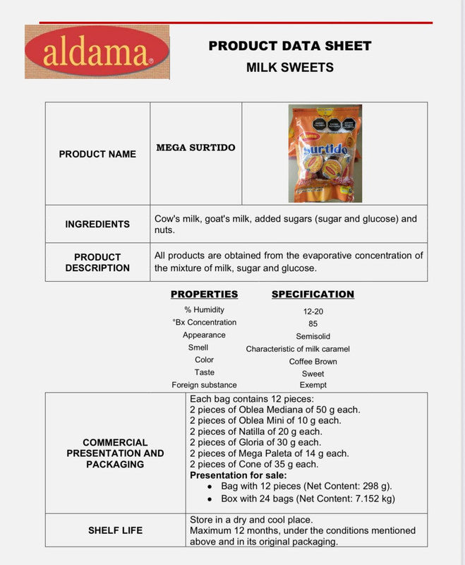 MEGASURTIDO (Box 3 bags of 12pc assorted)