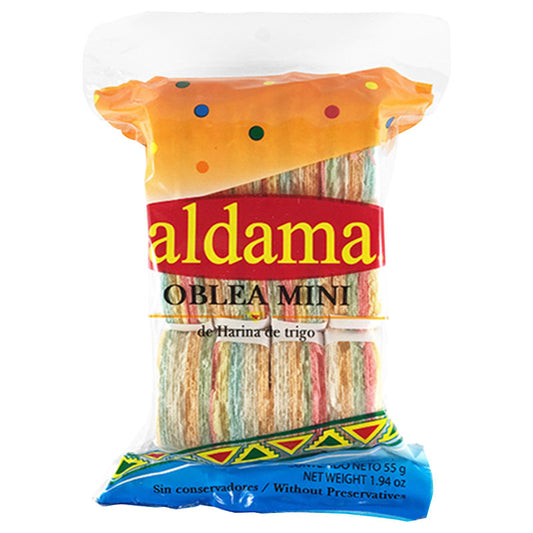 Oblea MINI de Harina de Trigo (Box with 40 bags of 55g each)