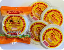 Obleas Medianas (4 bags of 5pc of 50 grs each)