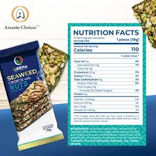 Seaweed Crunch with Nuts - Classic 114g (4 box)