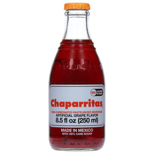 Chaparritas Grape Flavor 8.5oz (24 bottles)
