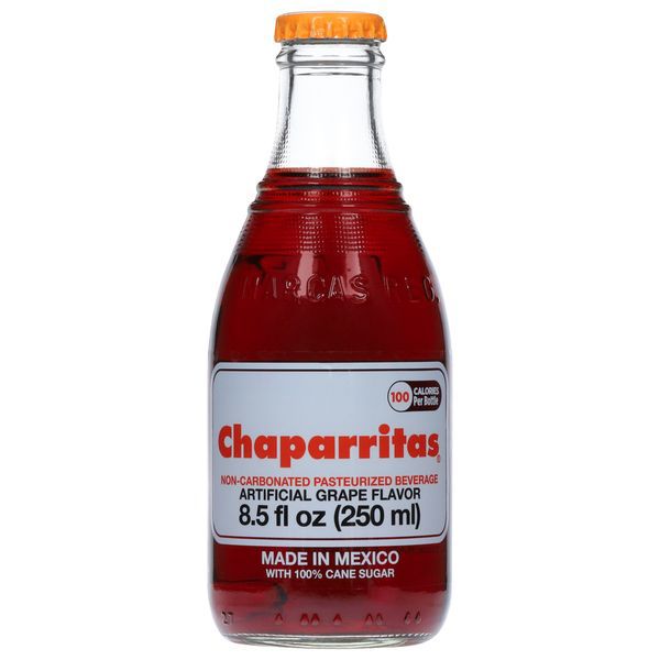 Chaparritas Grape Flavor 8.5oz (6 bottles)