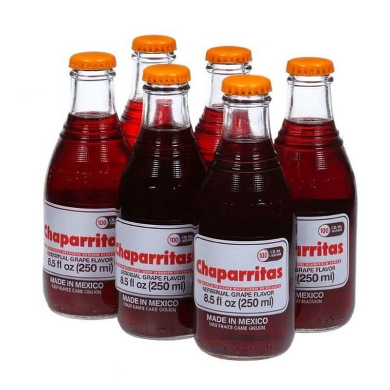 Chaparritas Grape Flavor 8.5oz (6 bottles)